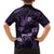 Personalised Fibromyalgia Awareness Month Family Matching Off Shoulder Maxi Dress and Hawaiian Shirt Fibro Warrior Strength In Every Struggle