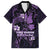 Personalised Fibromyalgia Awareness Month Family Matching Off Shoulder Maxi Dress and Hawaiian Shirt Fibro Warrior Strength In Every Struggle