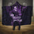 Personalised Fibromyalgia Awareness Month Hooded Blanket Fibro Warrior Strength In Every Struggle