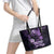 Personalised Fibromyalgia Awareness Month Leather Tote Bag Fibro Warrior Strength In Every Struggle