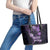 Personalised Fibromyalgia Awareness Month Leather Tote Bag Fibro Warrior Strength In Every Struggle