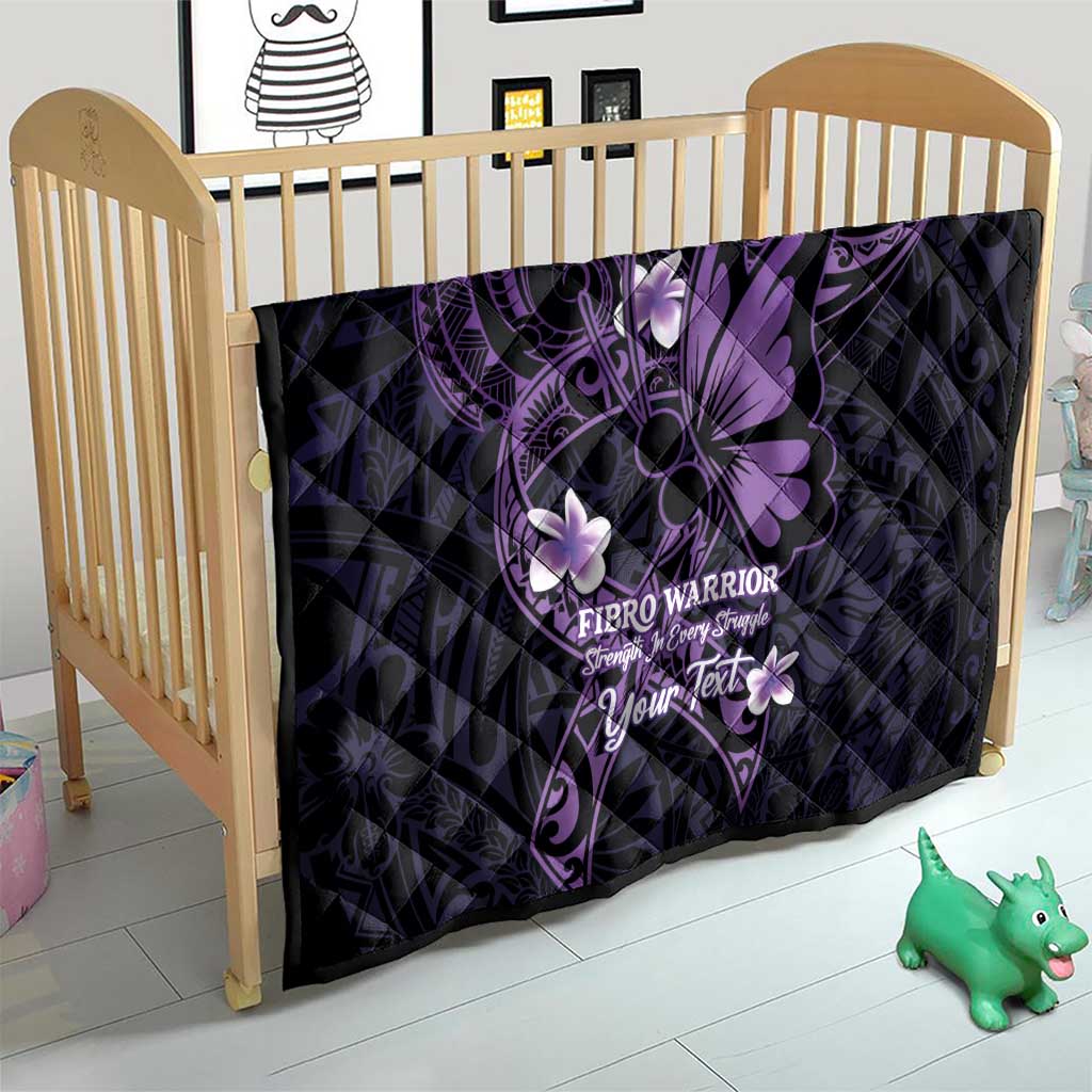 Personalised Fibromyalgia Awareness Month Quilt Fibro Warrior Strength In Every Struggle