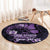 Personalised Fibromyalgia Awareness Month Round Carpet Fibro Warrior Strength In Every Struggle