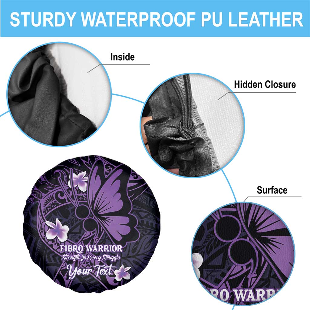 Personalised Fibromyalgia Awareness Month Spare Tire Cover Fibro Warrior Strength In Every Struggle