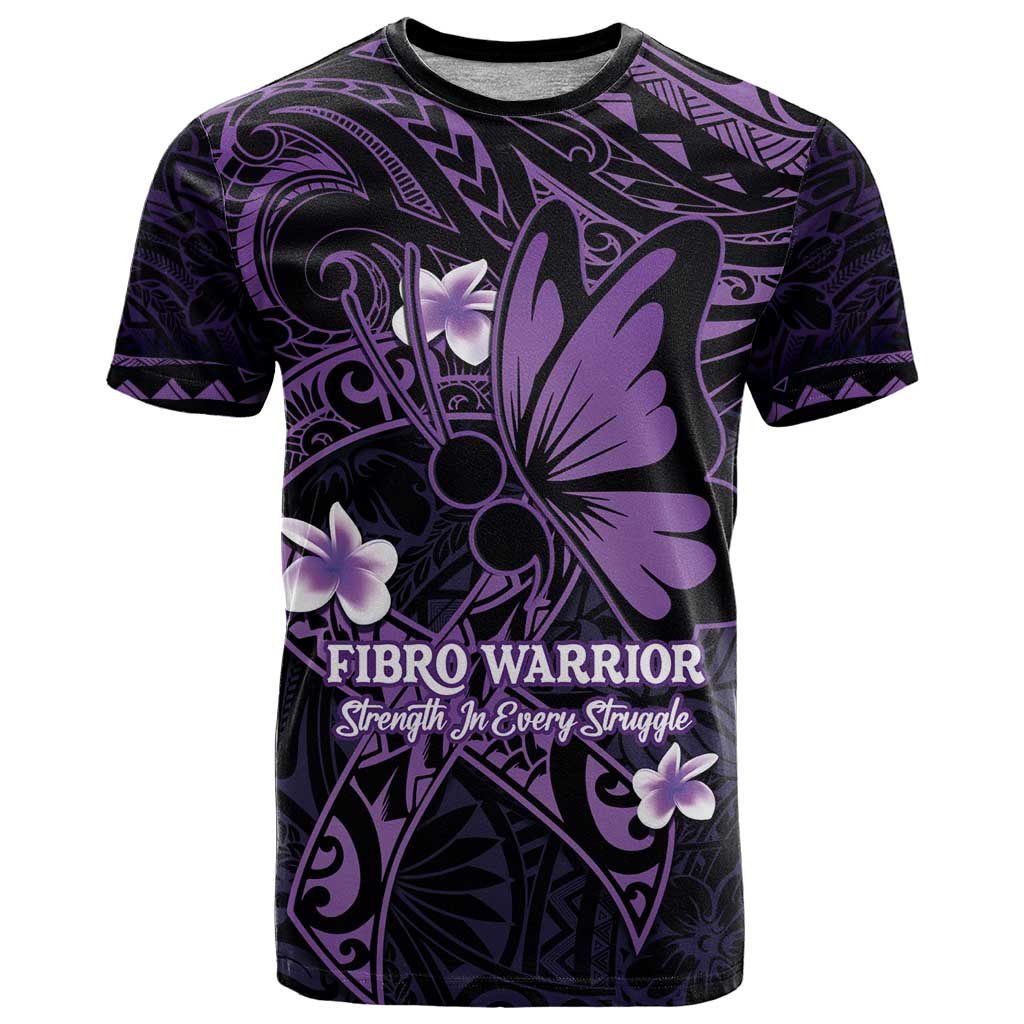 Personalised Fibromyalgia Awareness Month T Shirt Fibro Warrior Strength In Every Struggle