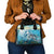 Personalized Snorkeling Hawaii Shoulder Handbag Ocean Lover Hawaiian Kakau Honu Turtle