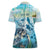 Personalized Snorkeling Hawaii Women Polo Shirt Ocean Lover Hawaiian Kakau Honu Turtle