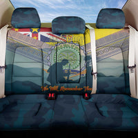 Niue ANZAC Day Back Car Seat Cover We Will Remember Them Camouflage Style