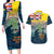 Niue ANZAC Day Couples Matching Long Sleeve Bodycon Dress and Hawaiian Shirt We Will Remember Them Camouflage Style