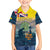Niue ANZAC Day Family Matching Off Shoulder Maxi Dress and Hawaiian Shirt We Will Remember Them Camouflage Style