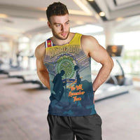 Niue ANZAC Day Men Tank Top We Will Remember Them Camouflage Style