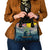 Niue ANZAC Day Shoulder Handbag We Will Remember Them Camouflage Style