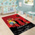 Tonga ANZAC Day Area Rug Ngatu Pattern We Will Remember Them