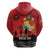 Tonga ANZAC Day Hoodie Ngatu Pattern We Will Remember Them