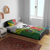 Cook Islands ANZAC Day Bedding Set Last Post Lest We Forget
