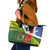 Cook Islands ANZAC Day Leather Tote Bag Last Post Lest We Forget