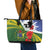 Cook Islands ANZAC Day Leather Tote Bag Last Post Lest We Forget