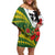 Cook Islands ANZAC Day Off Shoulder Short Dress Last Post Lest We Forget