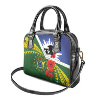 Cook Islands ANZAC Day Shoulder Handbag Last Post Lest We Forget