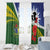 Cook Islands ANZAC Day Window Curtain Last Post Lest We Forget