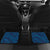 Navy Blue Polynesia Hammerhead Shark Tattoo With Plumeria Lei Car Mats