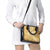 Yellow Polynesia Hammerhead Shark Tattoo With Plumeria Lei Shoulder Handbag