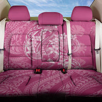 Pink Polynesia Hammerhead Shark Tattoo With Plumeria Lei Back Car Seat Cover LT14 One Size Pink - Polynesian Pride