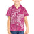 Pink Polynesia Hammerhead Shark Tattoo With Plumeria Lei Hawaiian Shirt