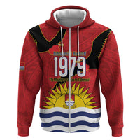 Mauri Kiribati Independence Day Hoodie 1979 Proud National Frigatebird
