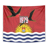 Mauri Kiribati Independence Day Tapestry 1979 Proud National Frigatebird LT14 - Polynesian Pride