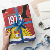 Mauri Kiribati Independence Day Wrapping Paper 1979 Proud National Frigatebird LT14 - Polynesian Pride