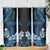 Blue Hafa Adai Guam Skinny Tumbler Chamorro Latte Stone Hand With Plumeria