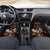 Brown Hafa Adai Guam Car Mats Chamorro Latte Stone Hand With Plumeria