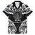 Palau Constitution Day Hawaiian Shirt Belau Seal With Polynesian Pattern - Black