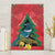 New Zealand Christmas In July Canvas Wall Art Kowhai Tui Bird With Pohutukawa - Red
