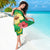Custom Vanuatu Cricket Sarong 2024 Tropical Flowers Version