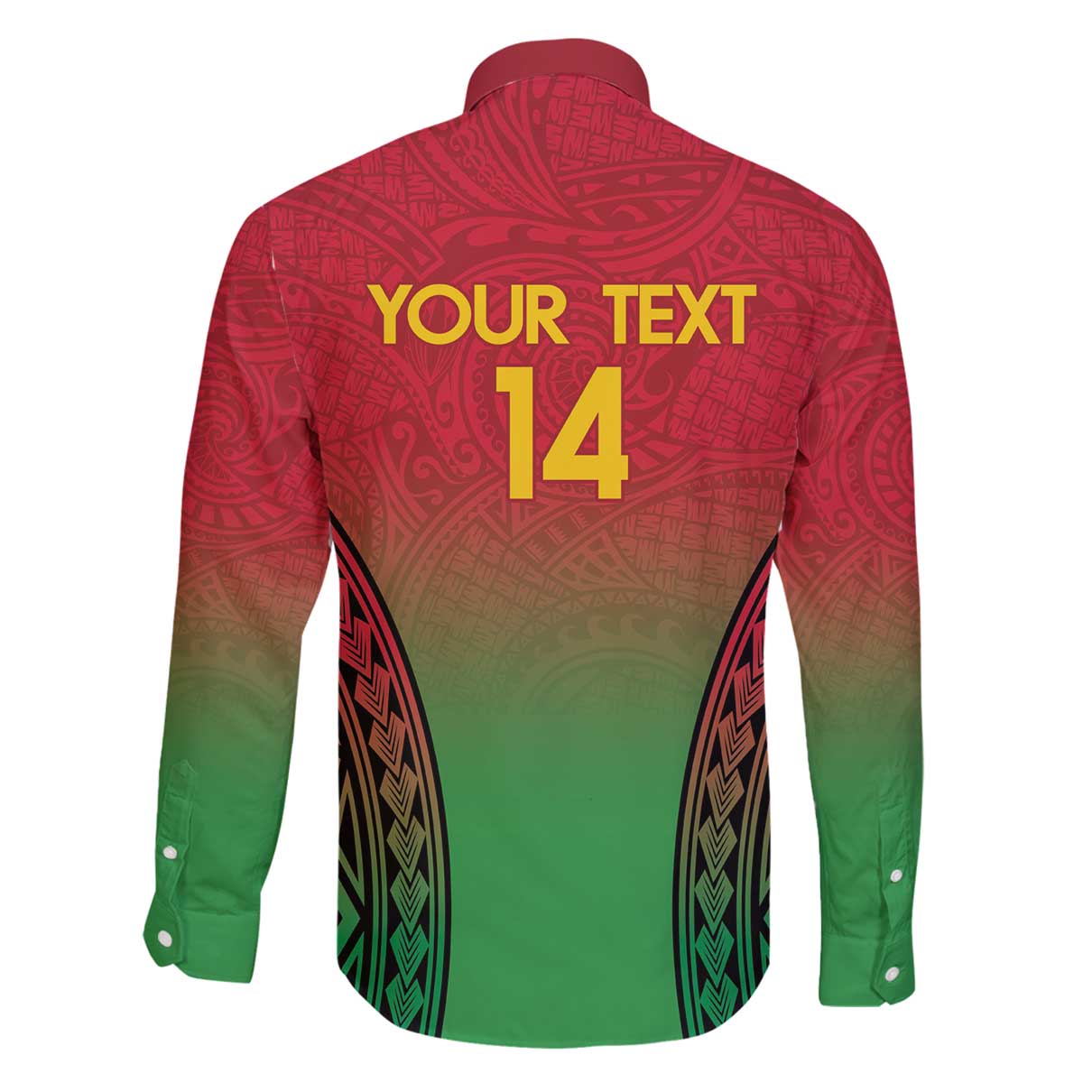 Custom Vanuatu Cricket Family Matching Off The Shoulder Long Sleeve Dress and Hawaiian Shirt 2024 Polynesian Pattern Sporty Style LT14 - Polynesian Pride