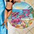 Flamingo Aloha Hawaii Beach Blanket It's 5 O’Clock Somewhere Tropical Vibes - Polynesian Pride