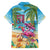Flamingo Aloha Hawaii Hawaiian Shirt It's 5 O’Clock Somewhere Tropical Vibes - Polynesian Pride
