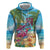 Flamingo Aloha Hawaii Hoodie It's 5 O’Clock Somewhere Tropical Vibes - Polynesian Pride