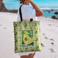 Aloha Hawaii Avocado Tote Bag Hawaiian Fruit Stylized Stamp LT14 - Polynesian Pride