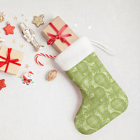 Omaomao Hawaii Breadfruit Palaka Motifs Christmas Stocking