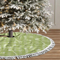 Omaomao Hawaii Breadfruit Palaka Motifs Tree Skirt