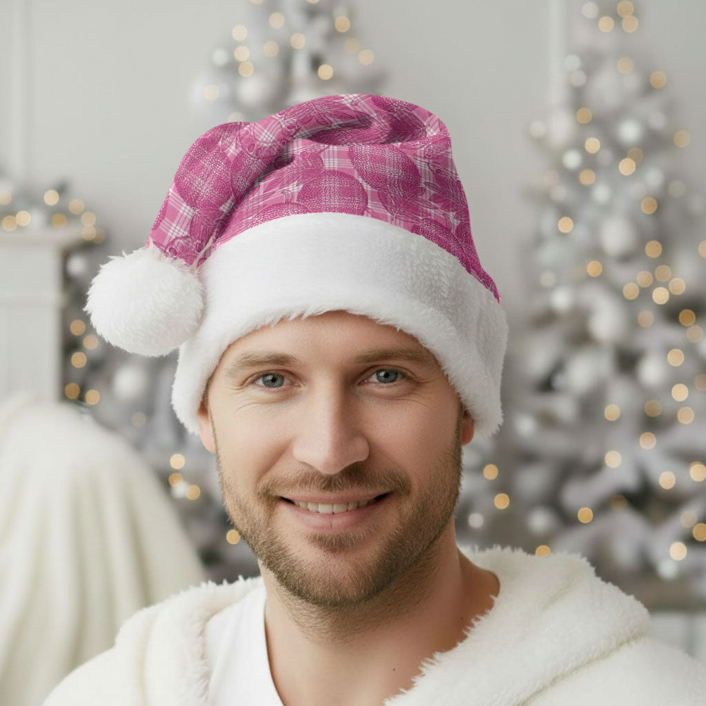 Alaka Hawaii Breadfruit Palaka Motifs Christmas Santa Hat