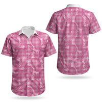 Alaka Hawaii Breadfruit Palaka Motifs Couples Matching Summer Maxi Dress and Hawaiian Shirt LT14 - Polynesian Pride