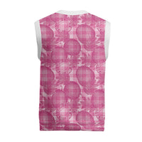 Alaka Hawaii Breadfruit Palaka Motifs Christmas Knitted V-Neck Vest