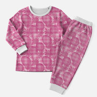 Alaka Hawaii Breadfruit Palaka Motifs Christmas Pajama Set