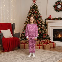 Alaka Hawaii Breadfruit Palaka Motifs Christmas Pajama Set