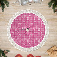 Alaka Hawaii Breadfruit Palaka Motifs Tree Skirt
