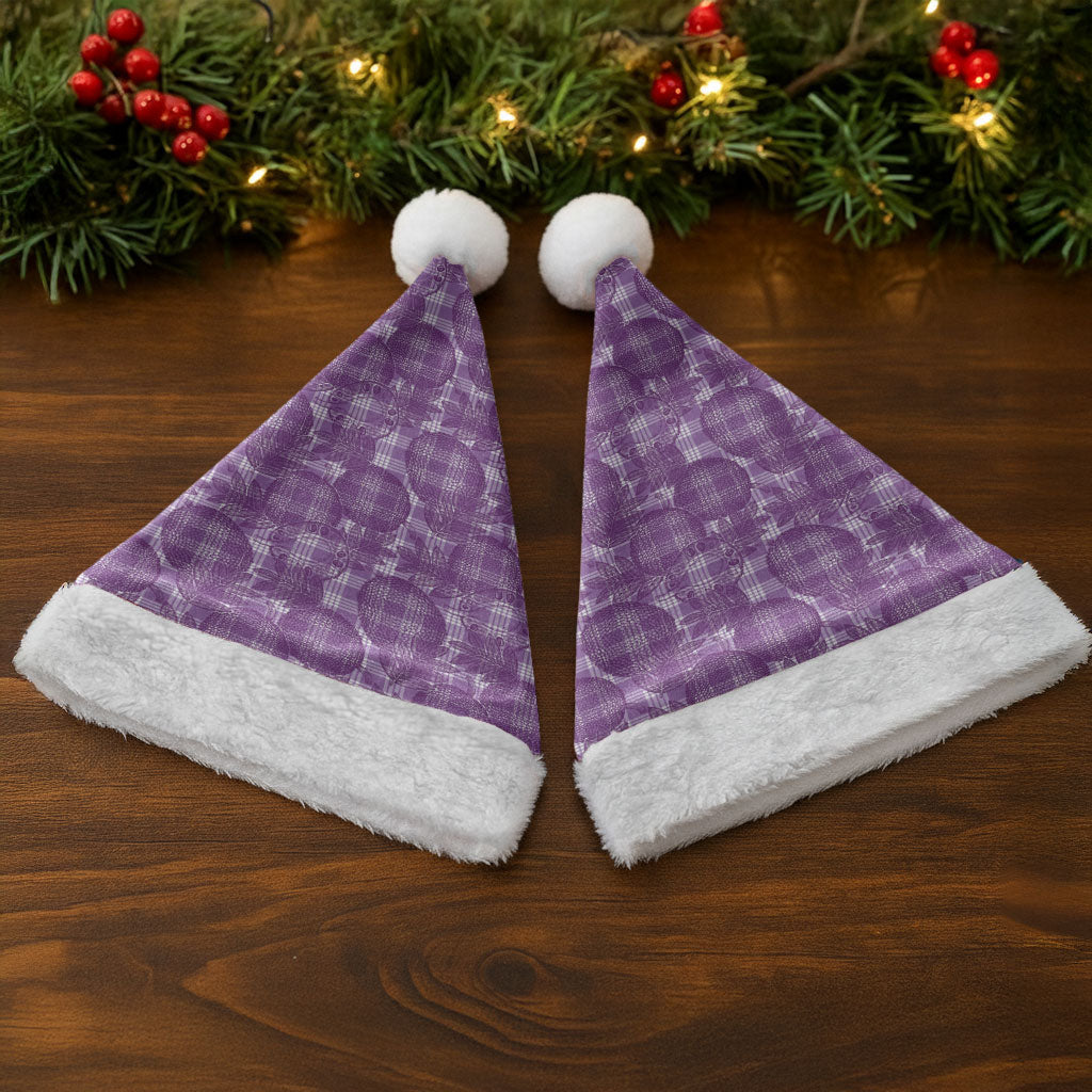 Poni Hawaii Breadfruit Palaka Motifs Christmas Santa Hat